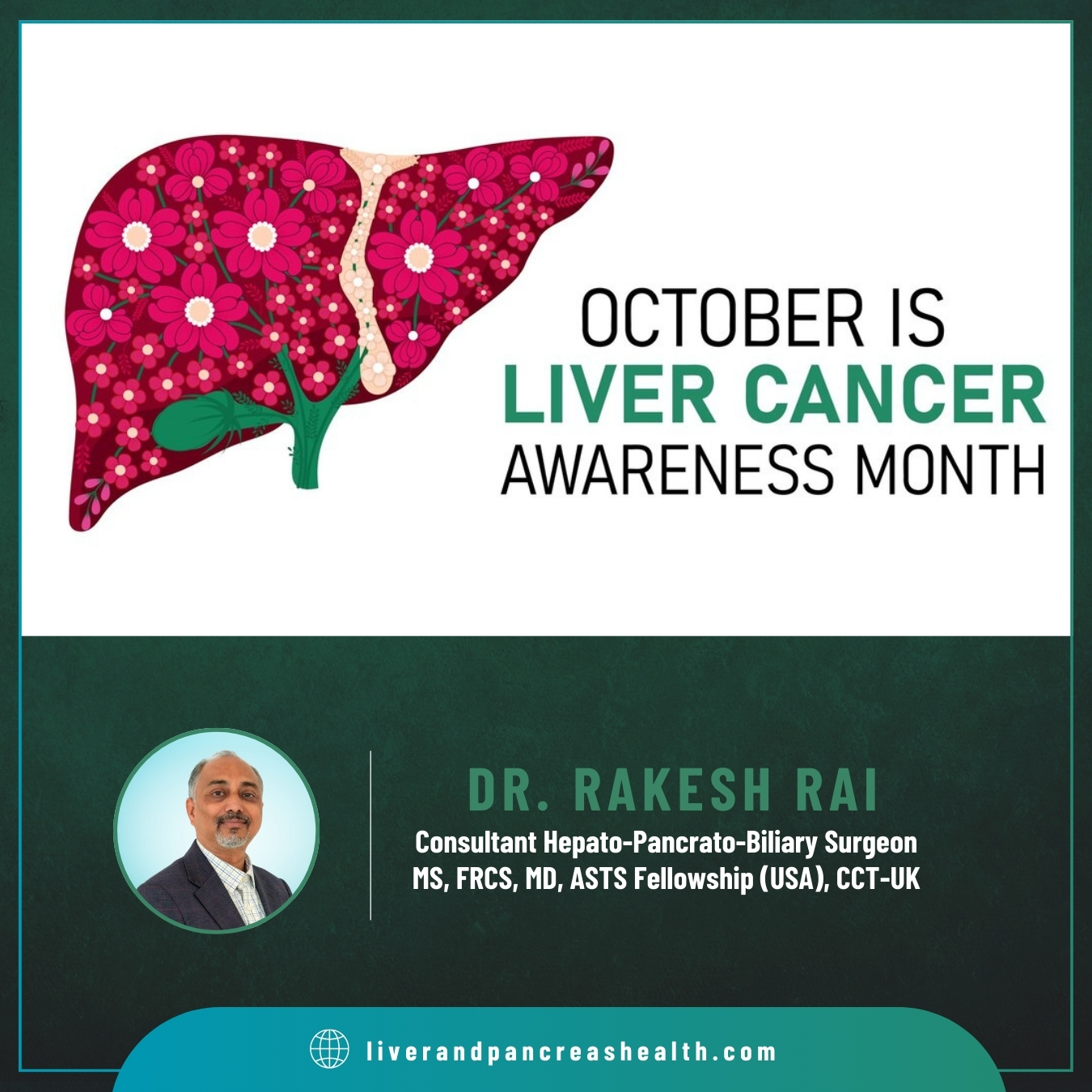 October is Liver Cancer Awareness Month 2024